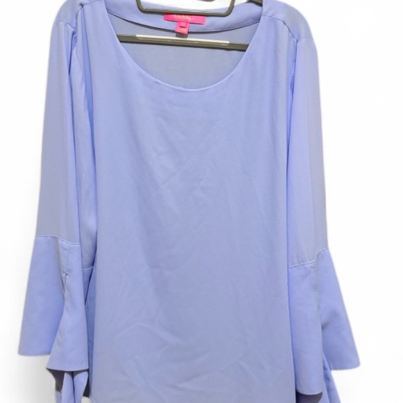 Lily Pulitzer Langston Top Periwinkle XL - Picture 7 of 11